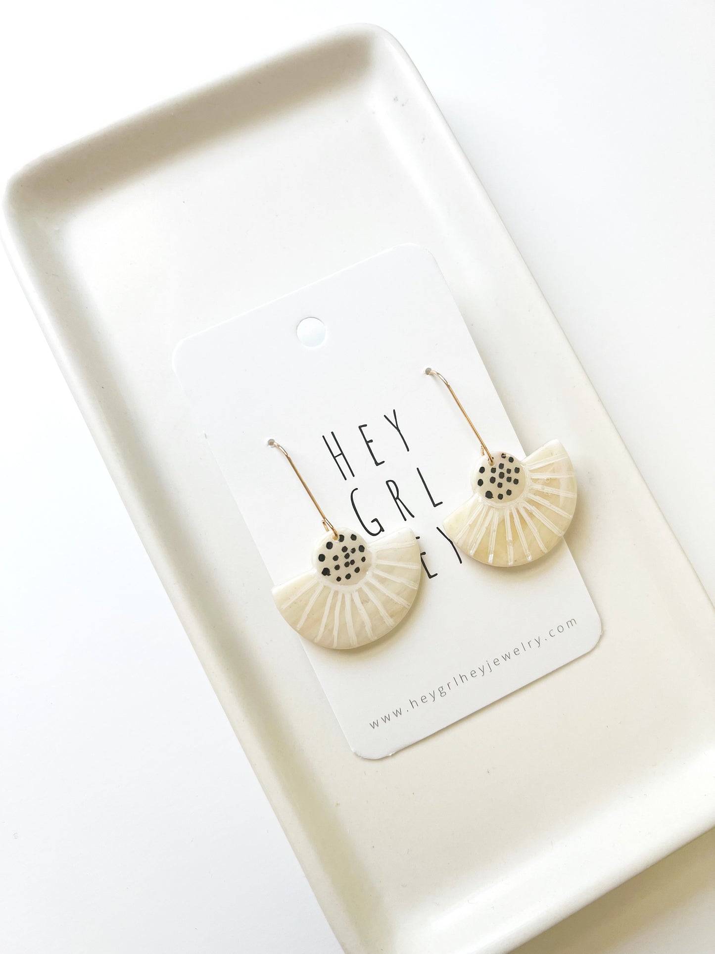 The Welma Handpainted Earring