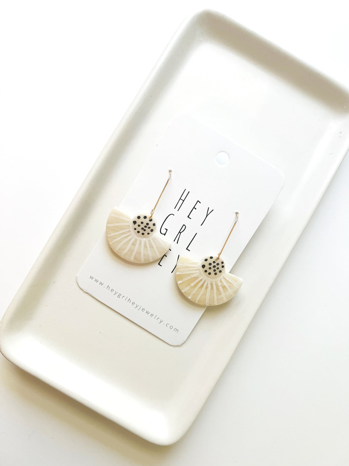 The Welma Handpainted Earring