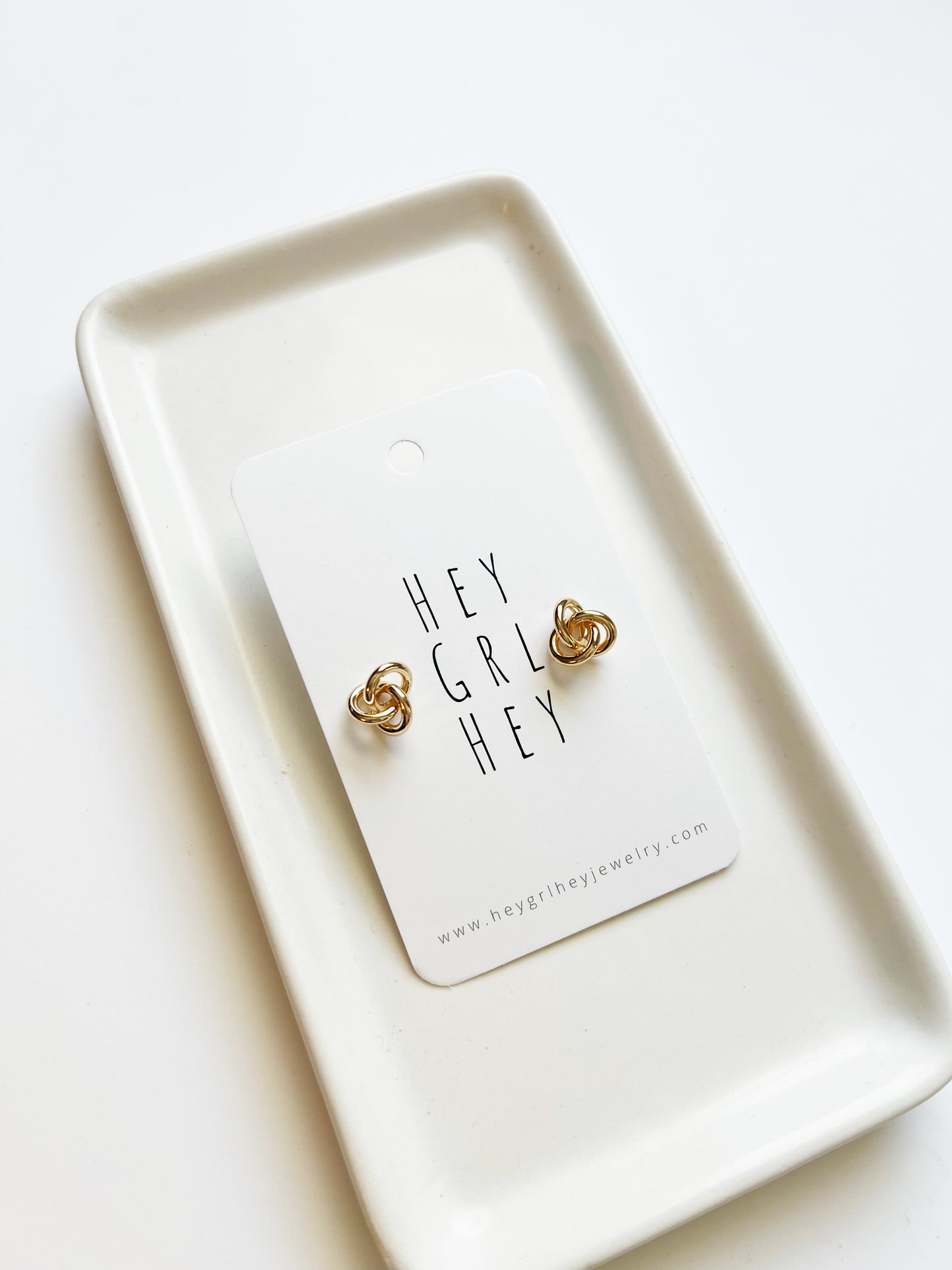 The Let’s Be Knotty Earrings