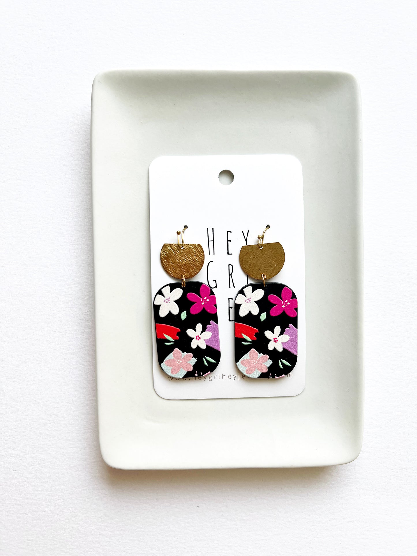 The Mansi Flower Earrings