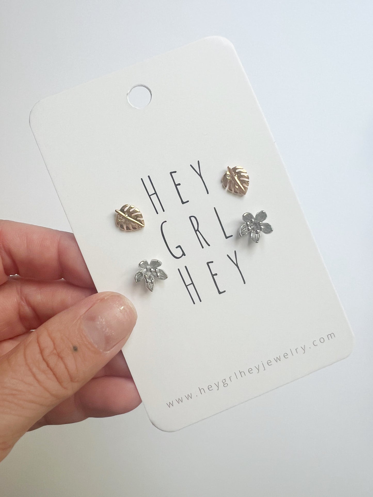 The Leaf Me Be Stud Earring Pack