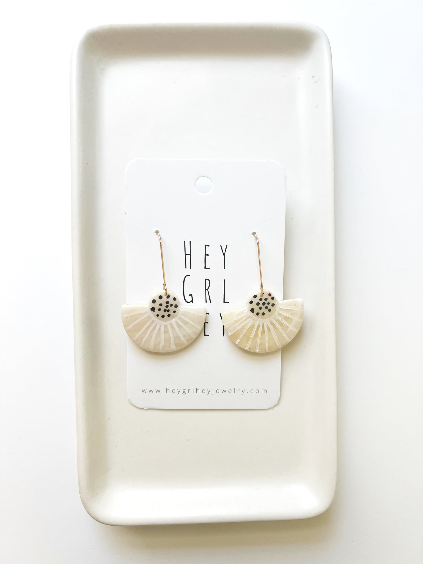 The Welma Handpainted Earring