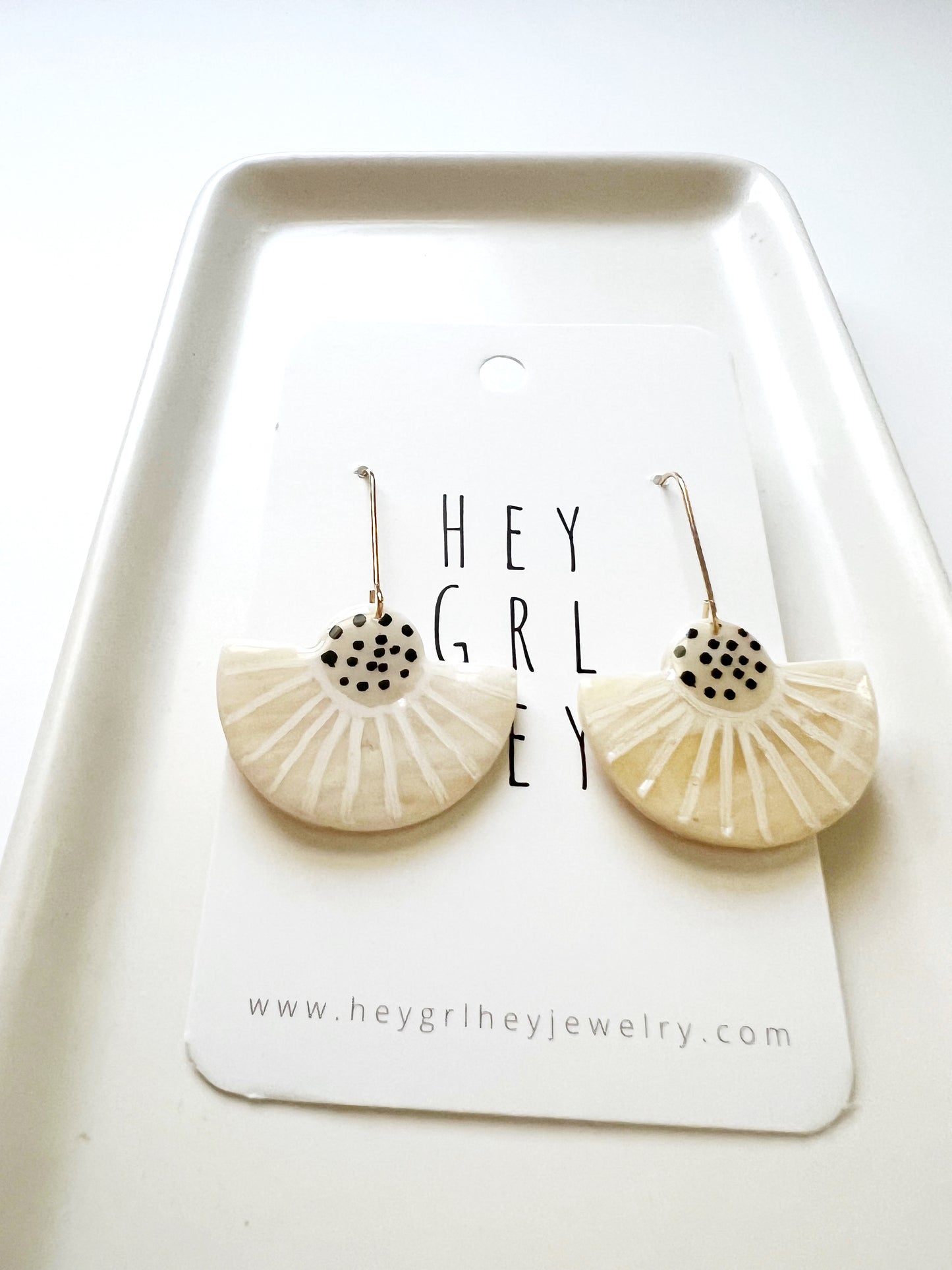 The Welma Handpainted Earring