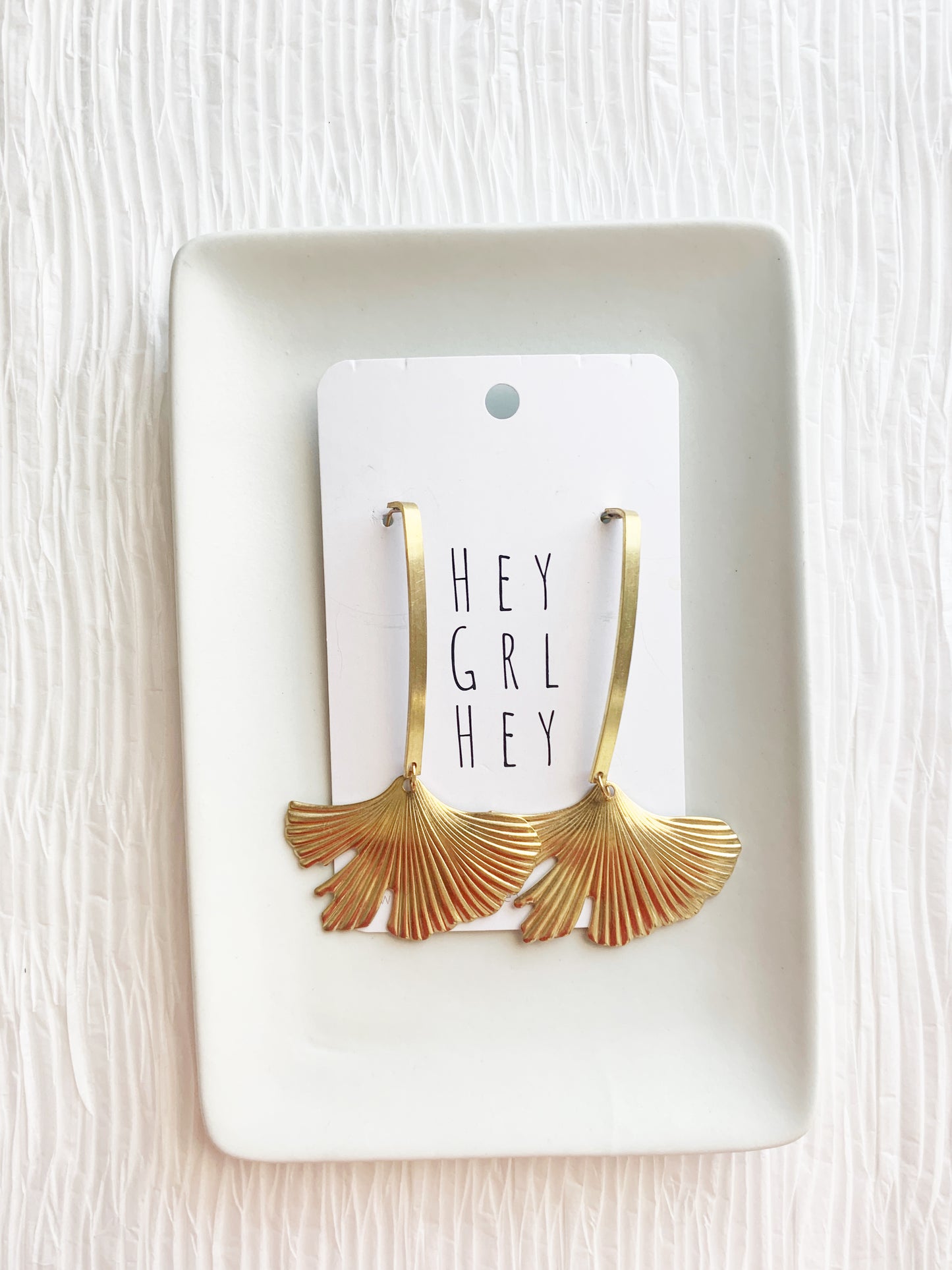 The Ginkgo Earring