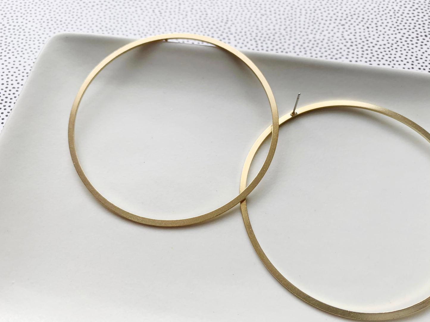 Hoop There It Is Stud Earrings