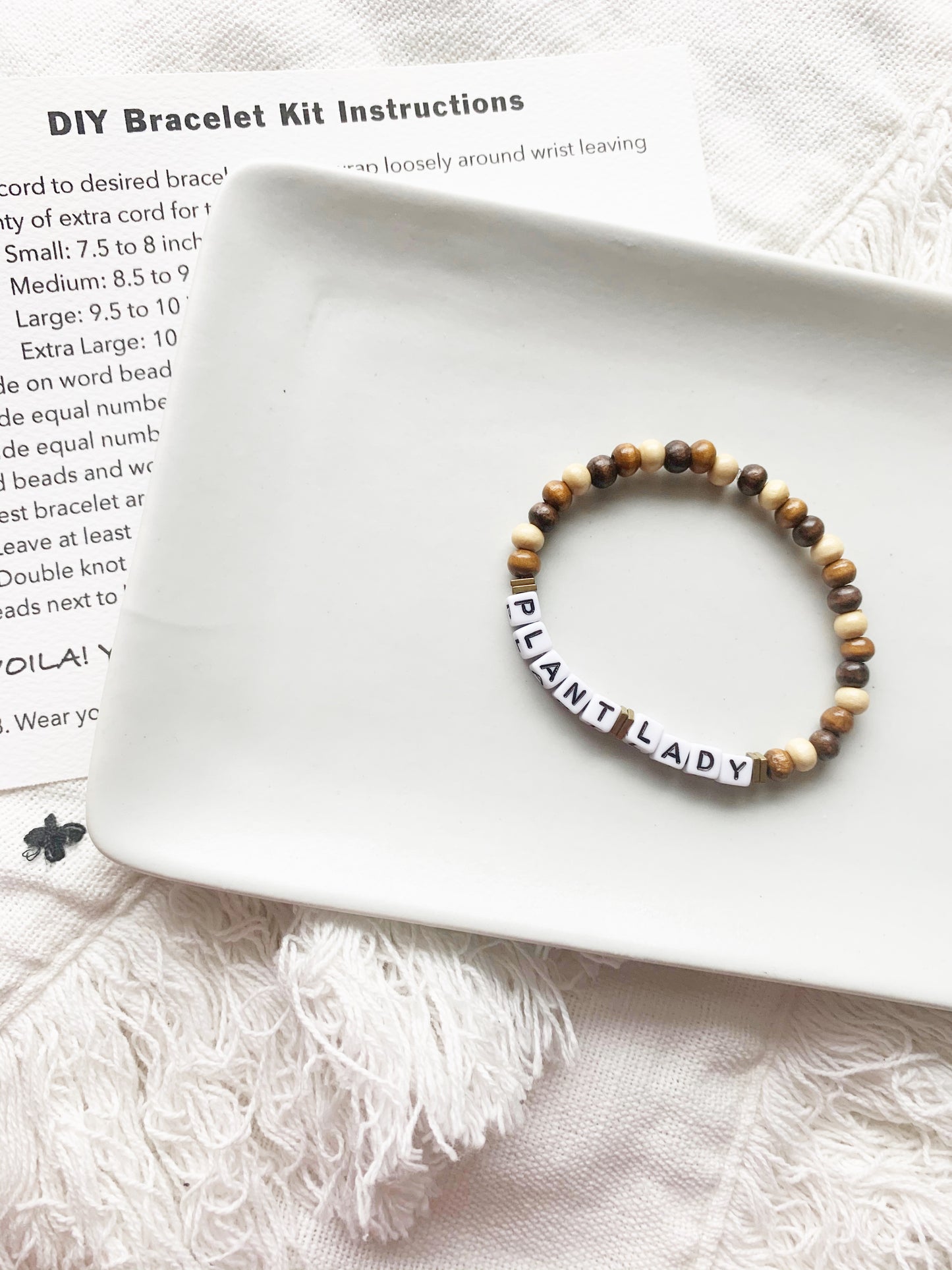 DIY Word Bracelet Kits