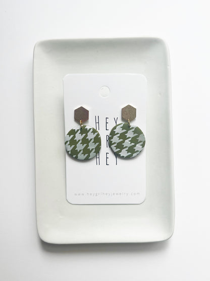 The Houndstooth Earrings