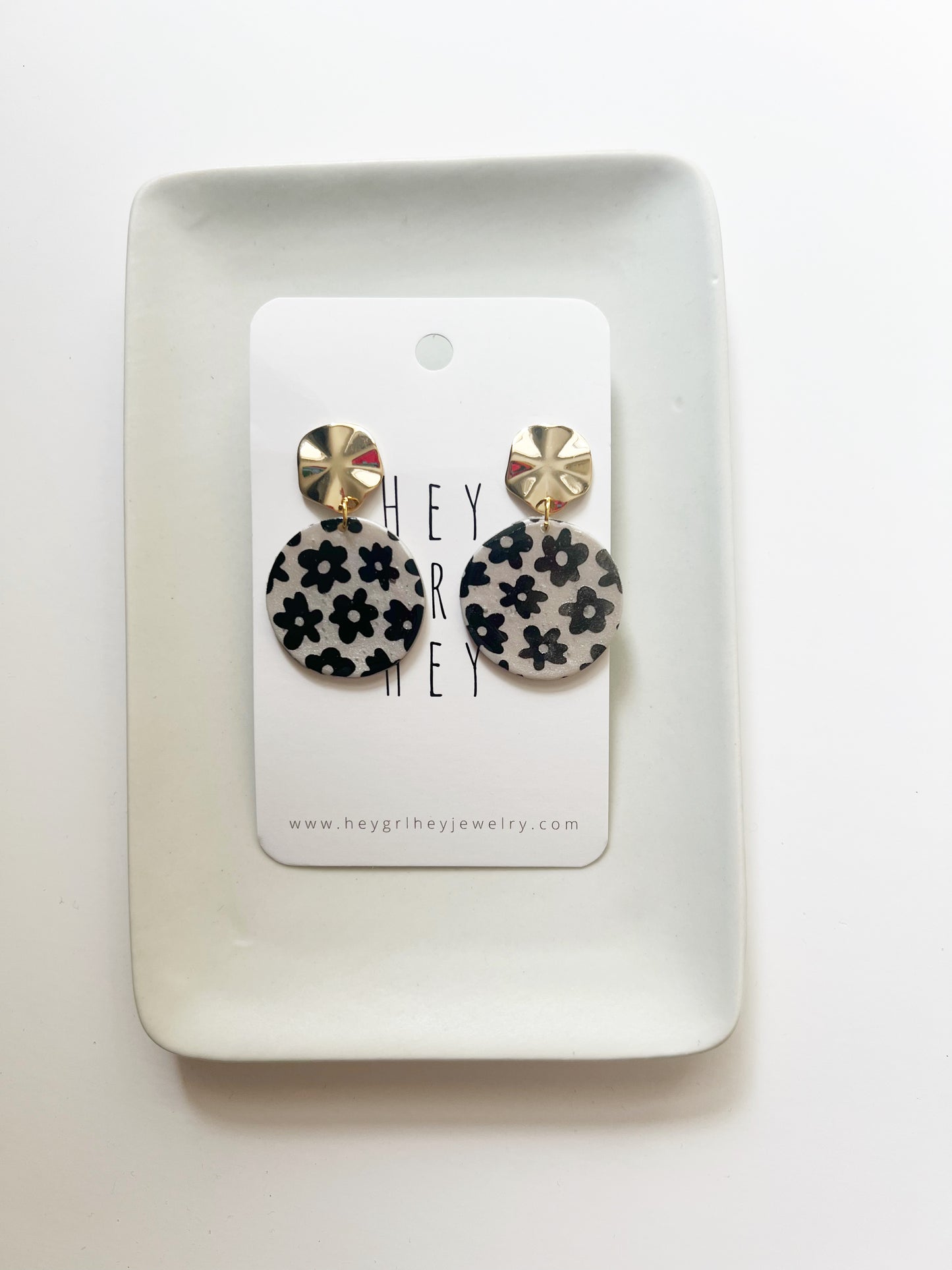 The Vivian Flower Earrings