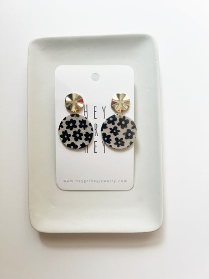 The Vivian Flower Earrings