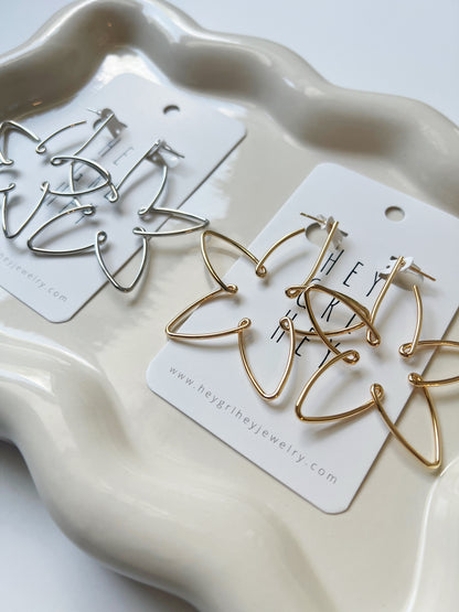 The Nigella Flower Earrings