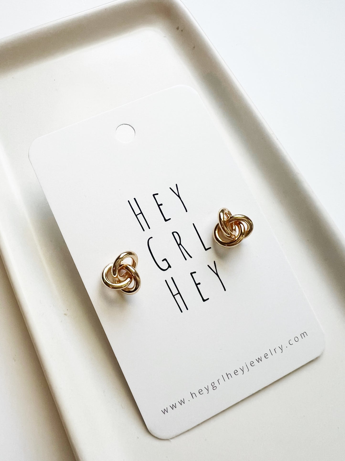 The Let’s Be Knotty Earrings