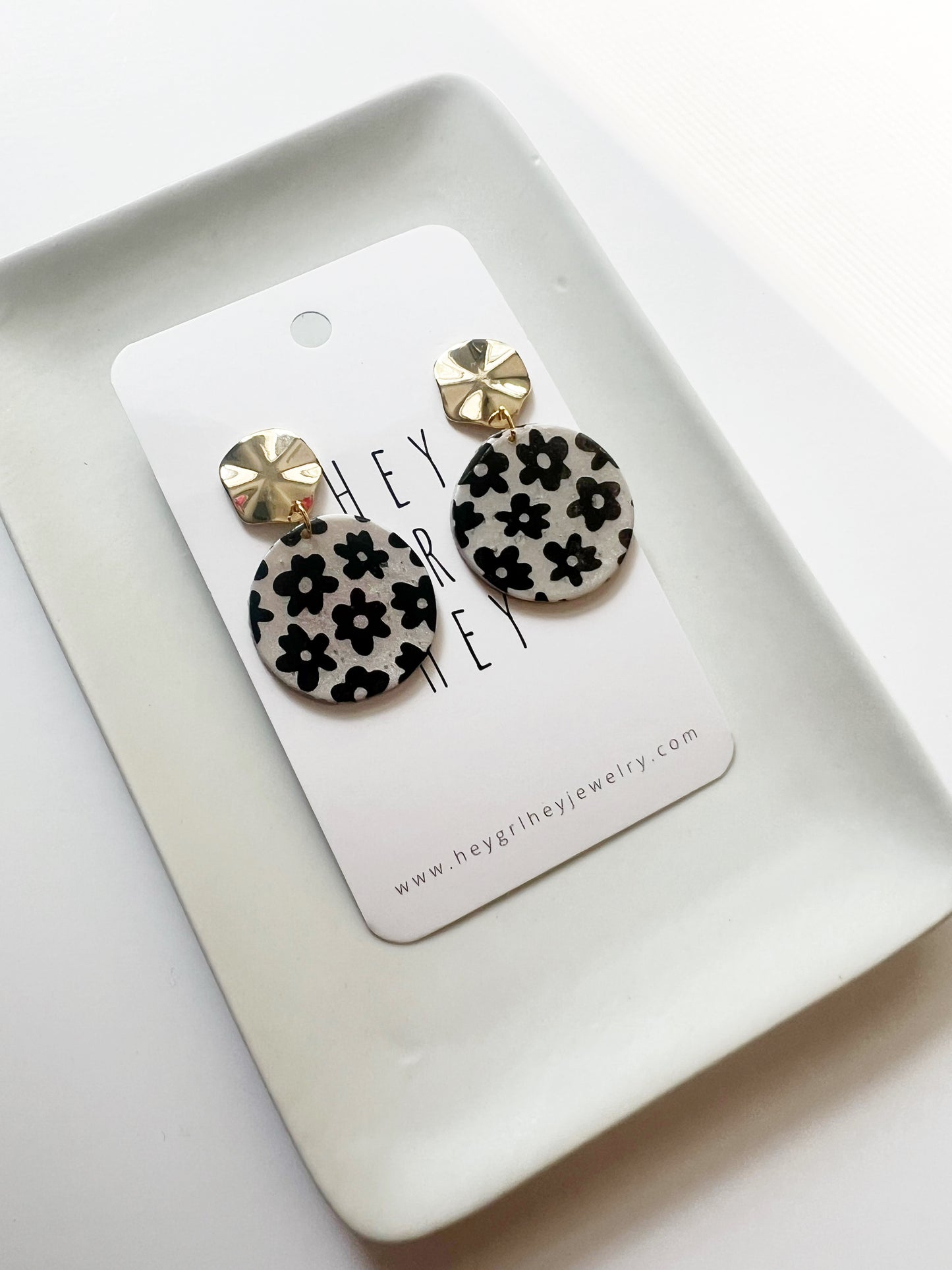 The Vivian Flower Earrings