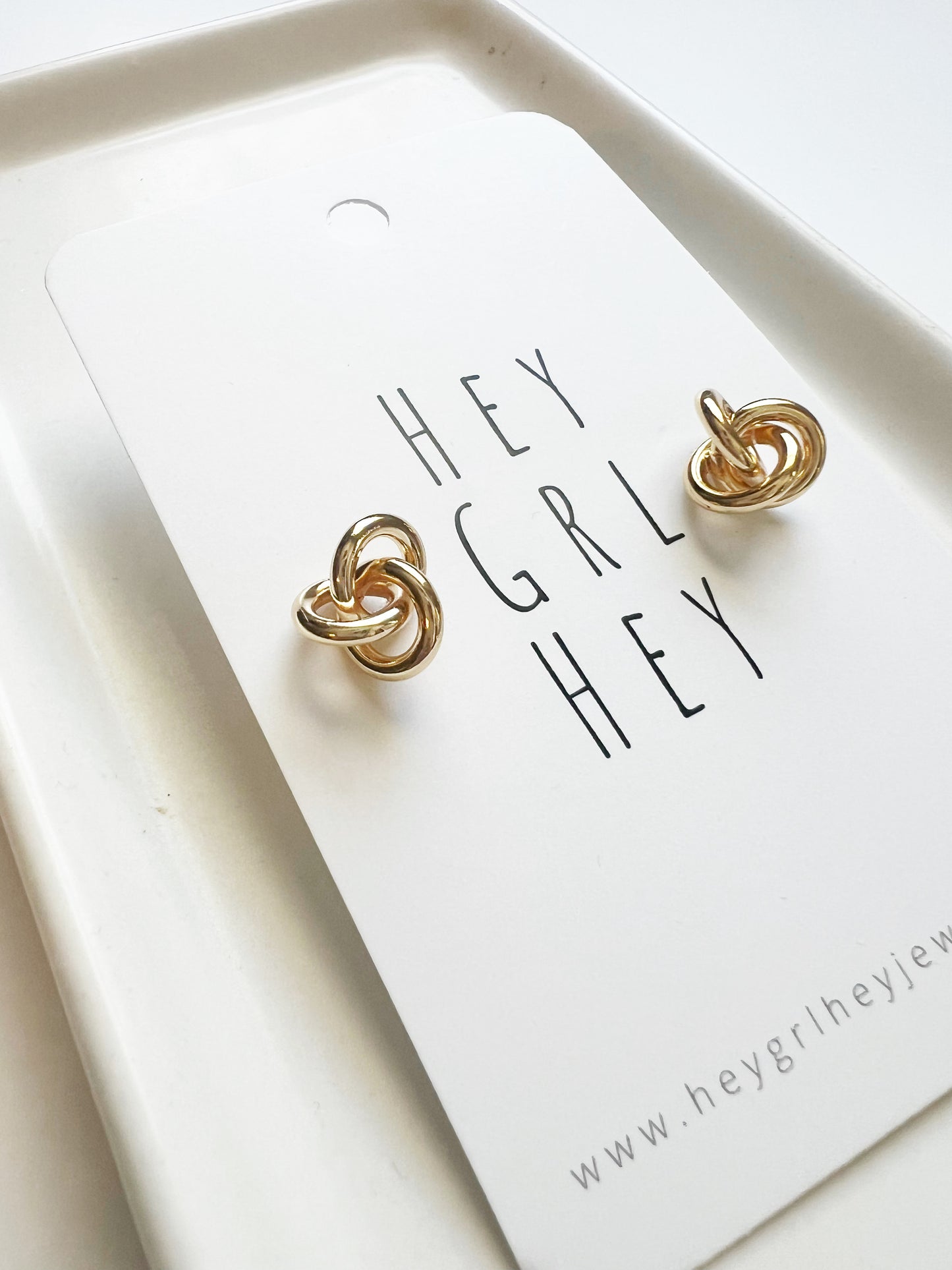 The Let’s Be Knotty Earrings