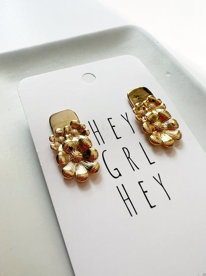 The Floral Bar Earrings