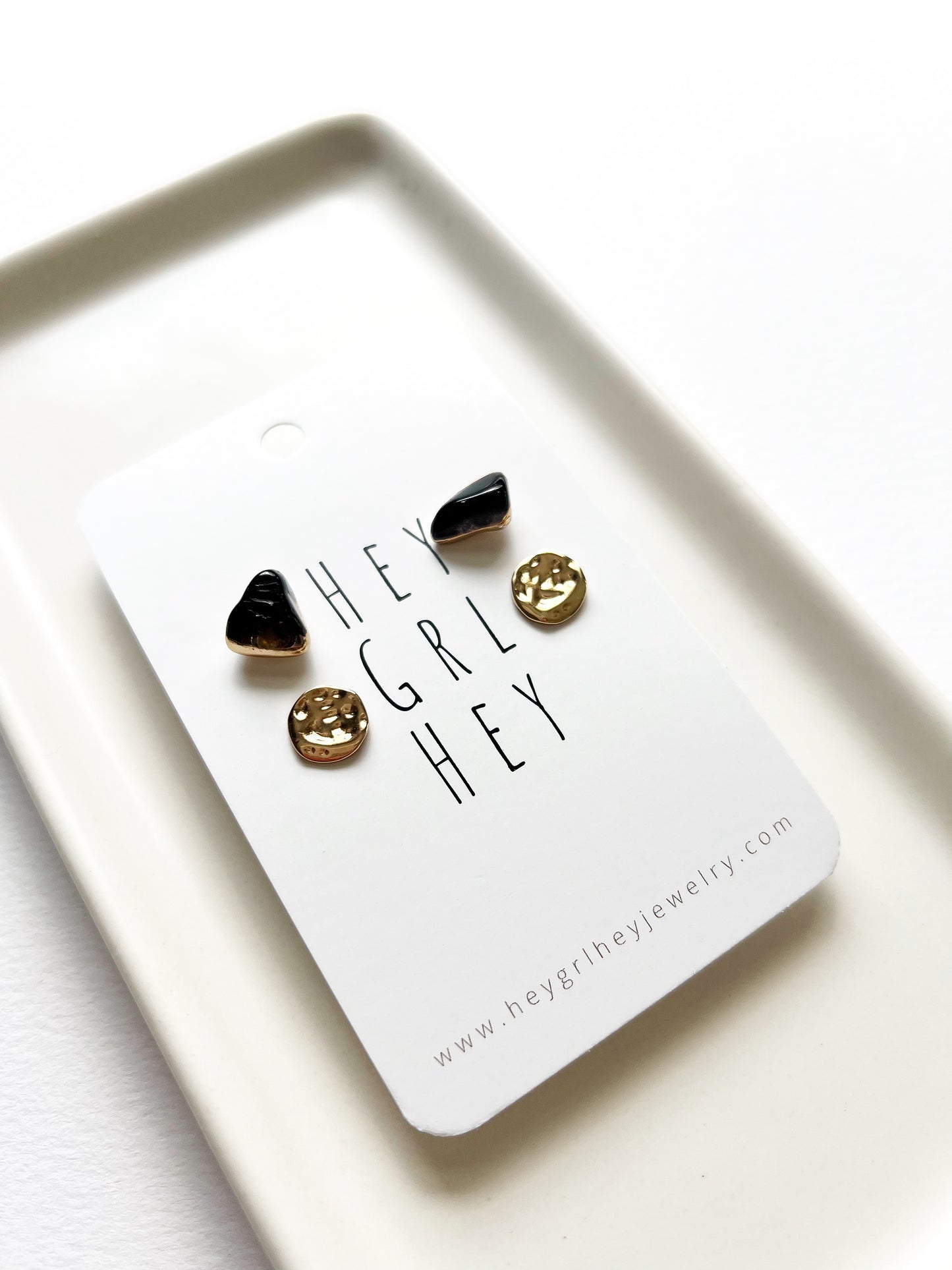 The Smoky Quartz Bernadette Stud Pack