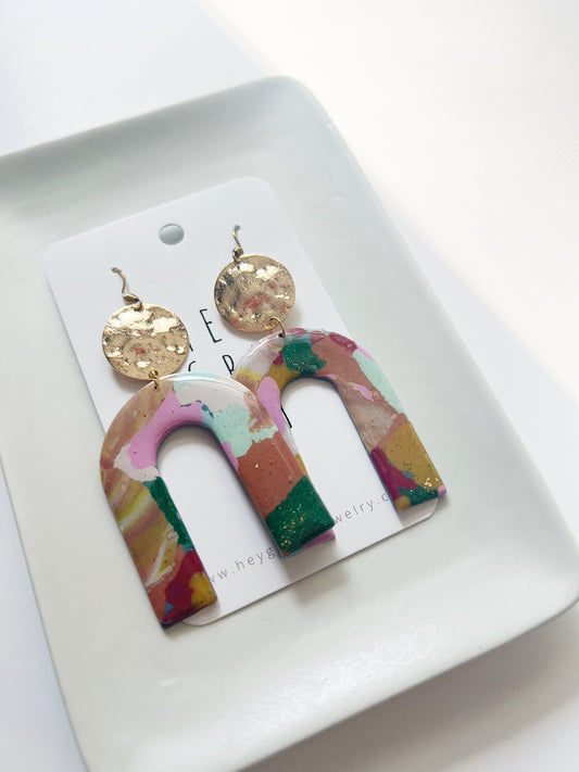 The Patchwork Martha Earrings