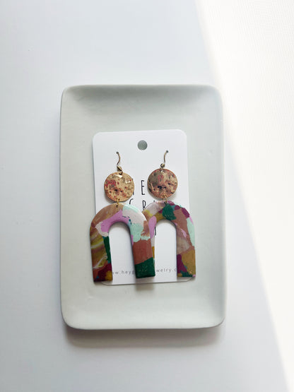 The Patchwork Martha Earrings