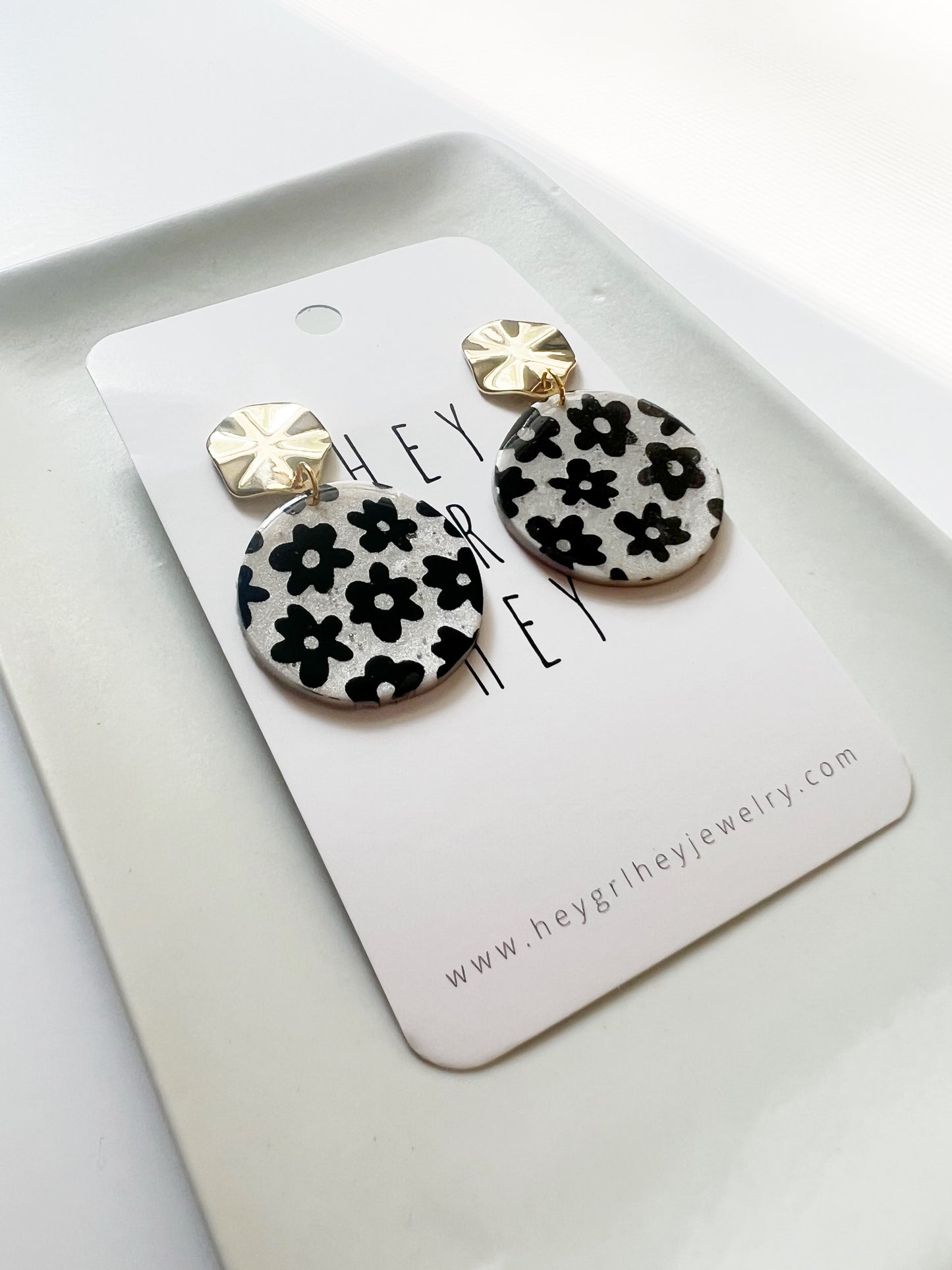 The Vivian Flower Earrings