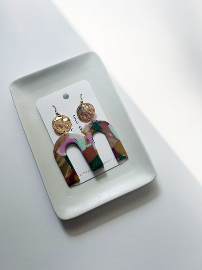 The Patchwork Martha Earrings