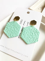 Load image into Gallery viewer, The Reva Hexagon Earrings
