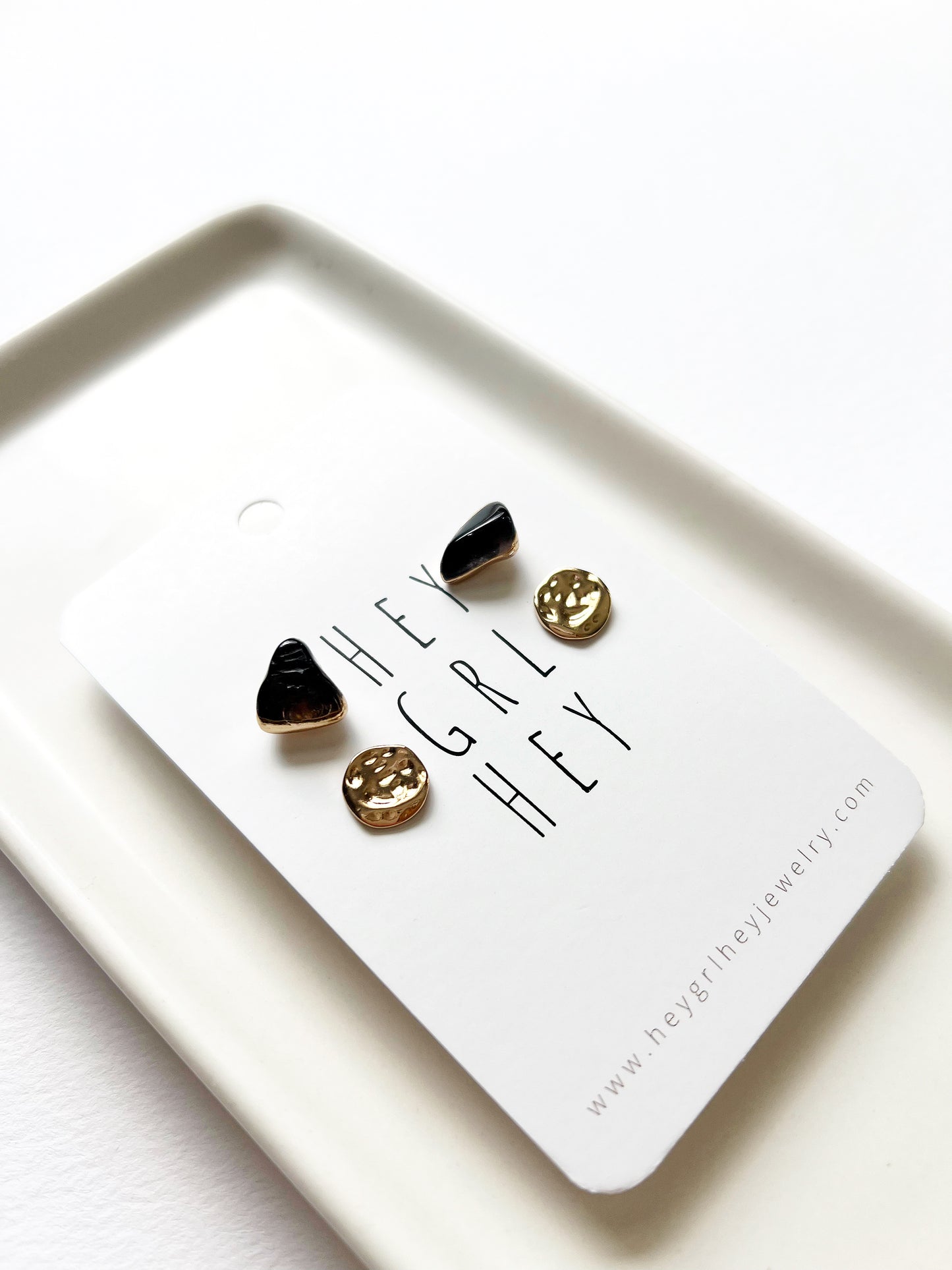 The Smoky Quartz Bernadette Stud Pack