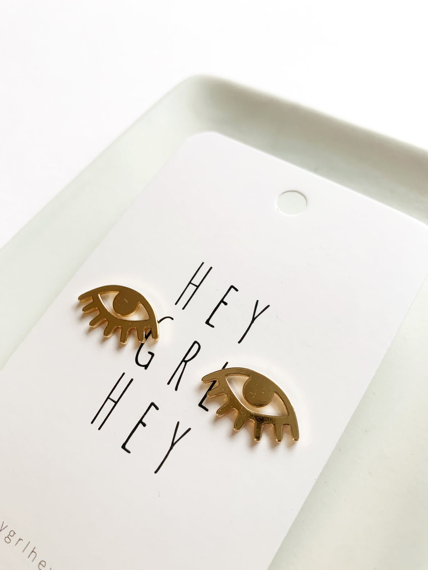 The “Eye Believe in You” Studs