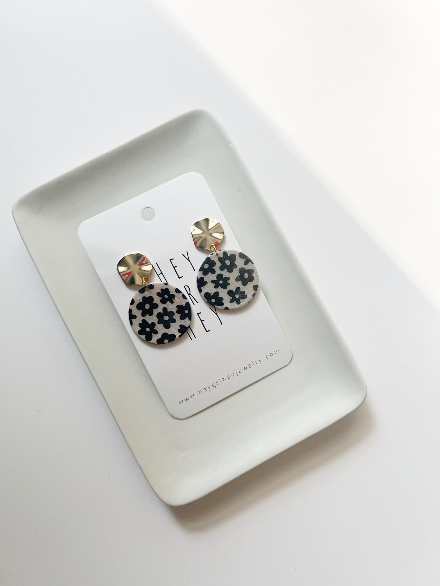The Vivian Flower Earrings