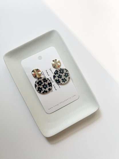 The Vivian Flower Earrings