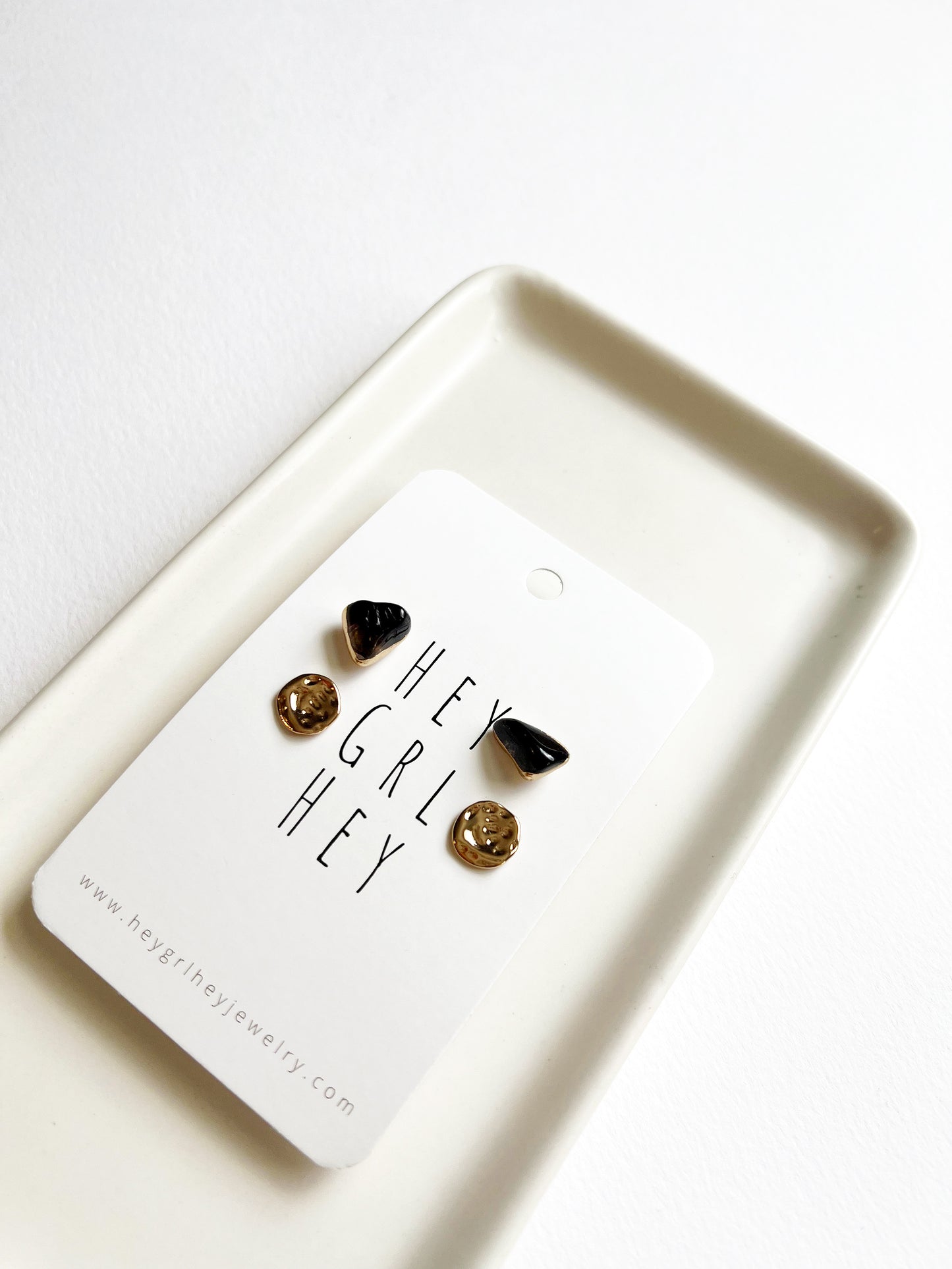 The Smoky Quartz Bernadette Stud Pack