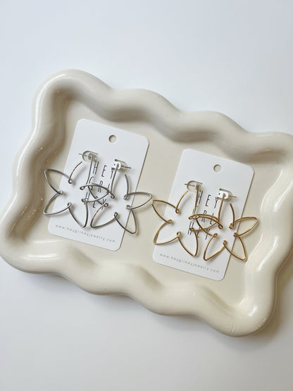 The Nigella Flower Earrings