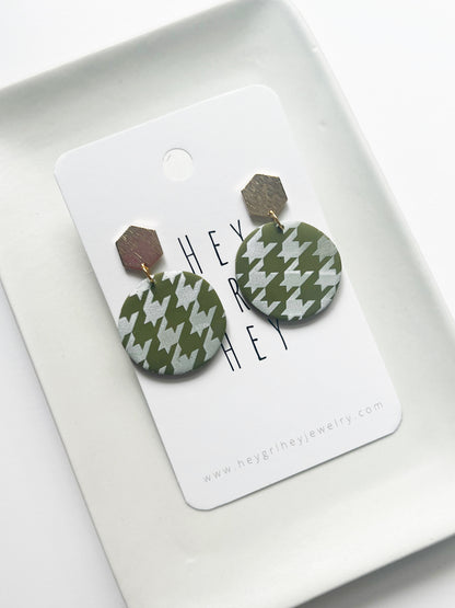 The Houndstooth Earrings
