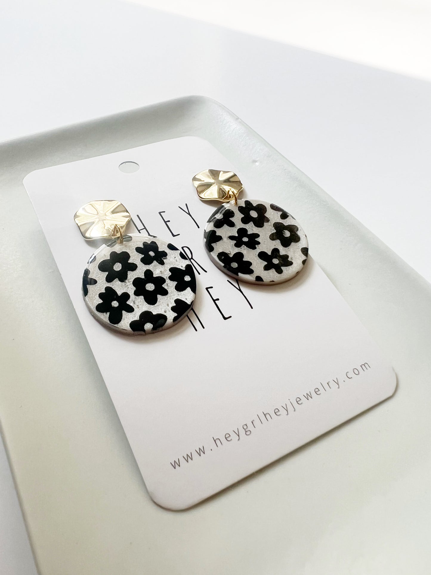 The Vivian Flower Earrings