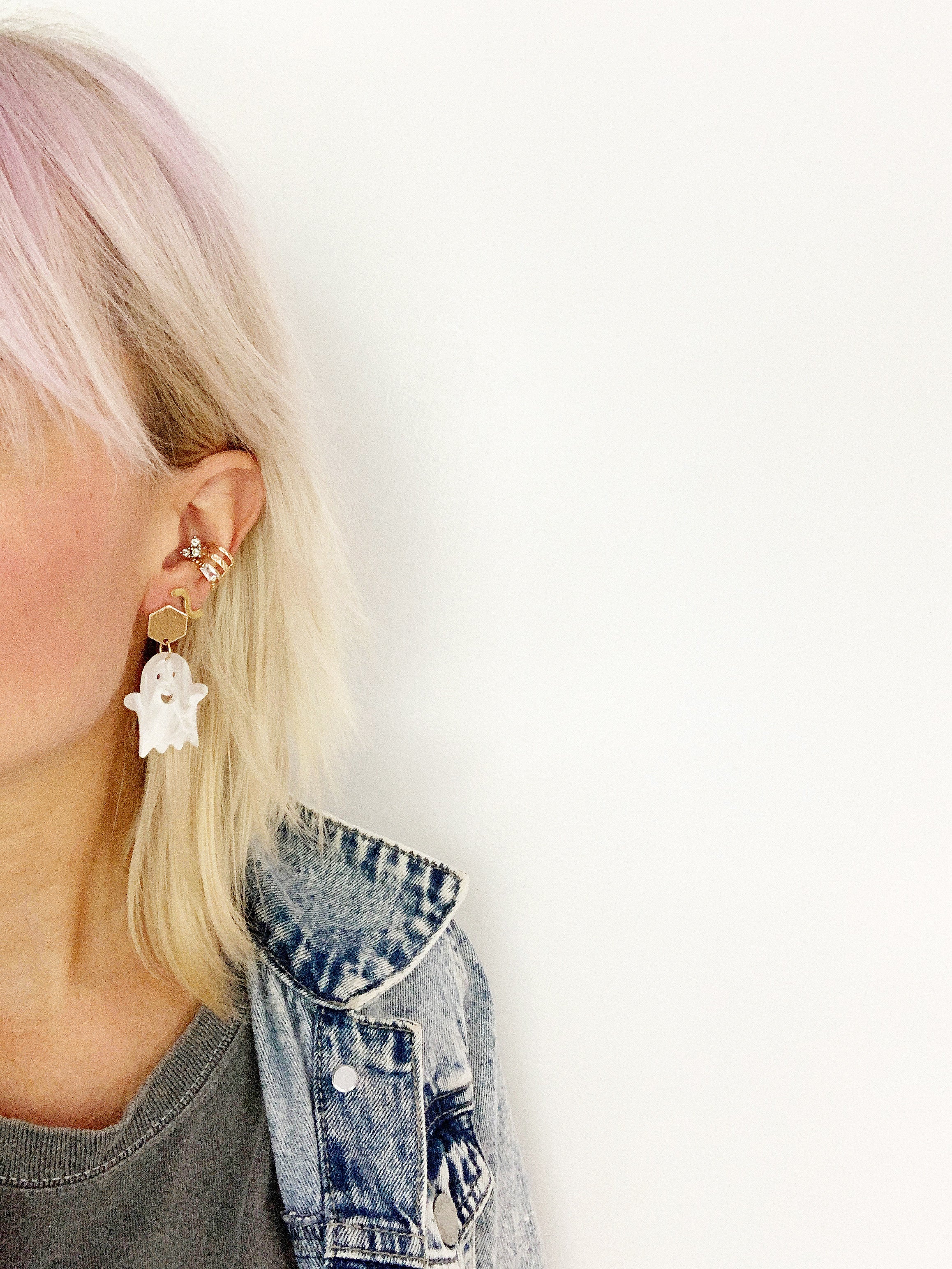 Boo-tiful Ghost Earrings