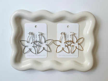 The Nigella Flower Earrings