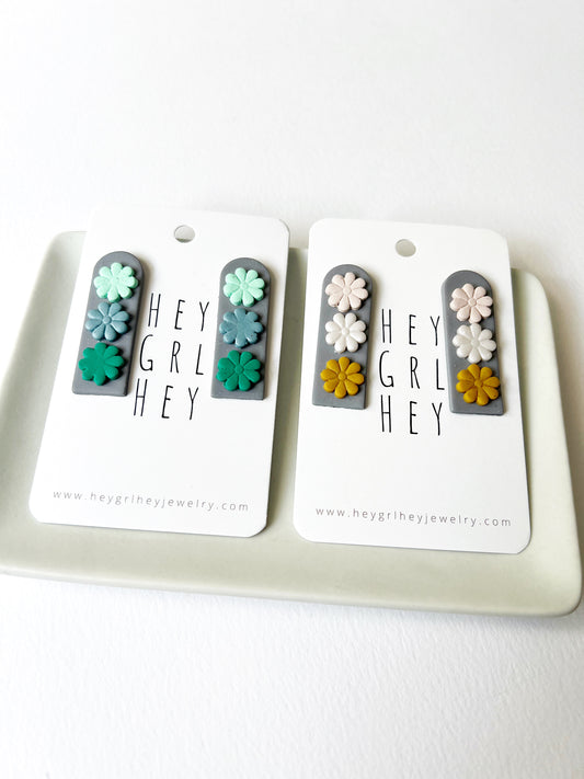 The Myrtle Floral Stud Earrings