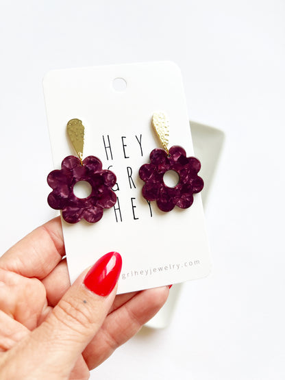 The Romy Flower Earrings