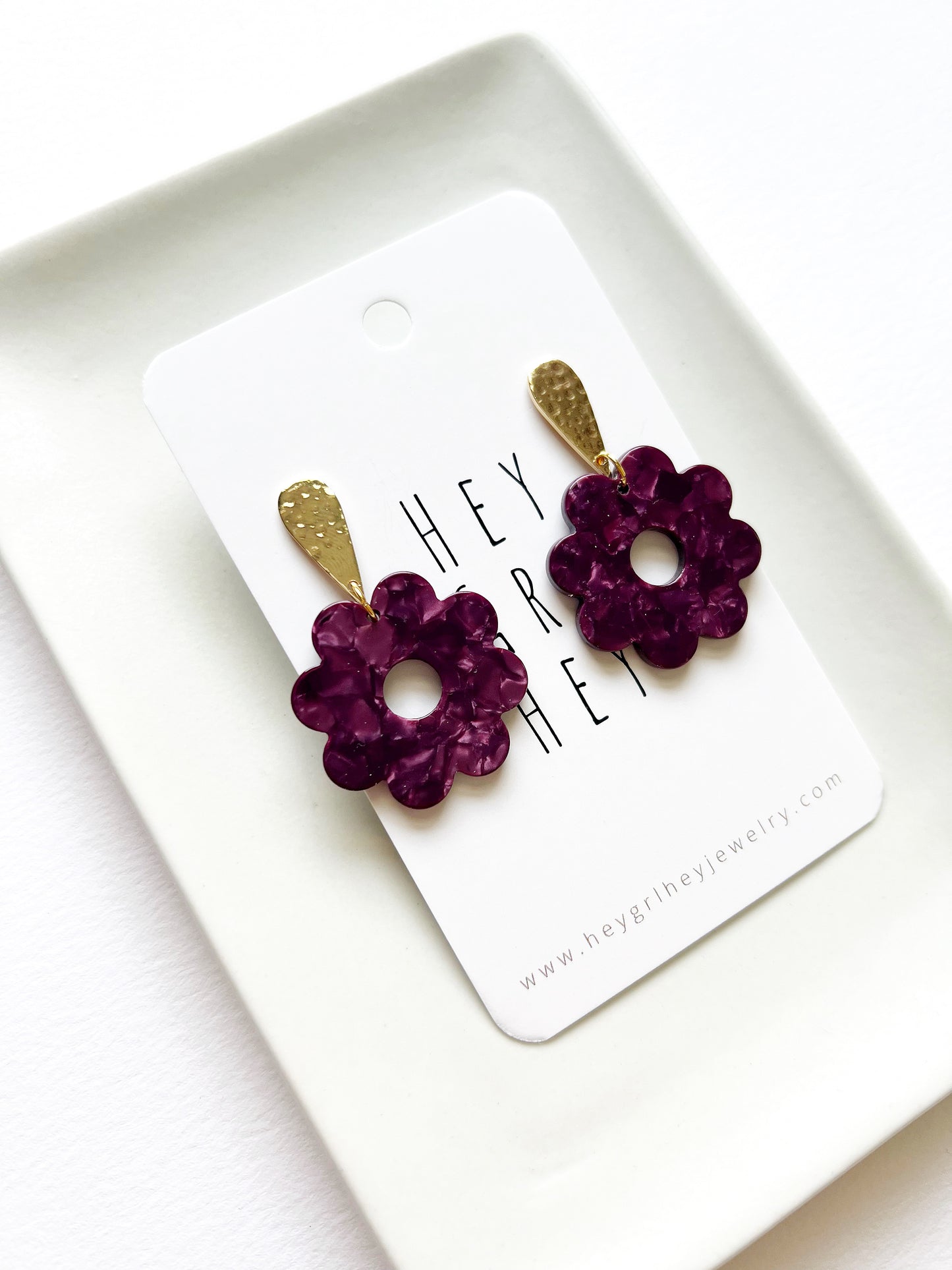 The Romy Flower Earrings