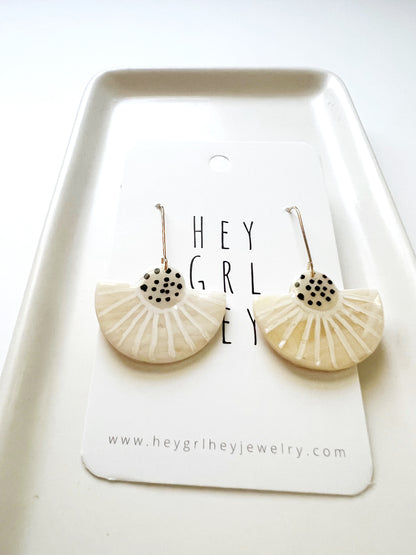The Welma Handpainted Earring