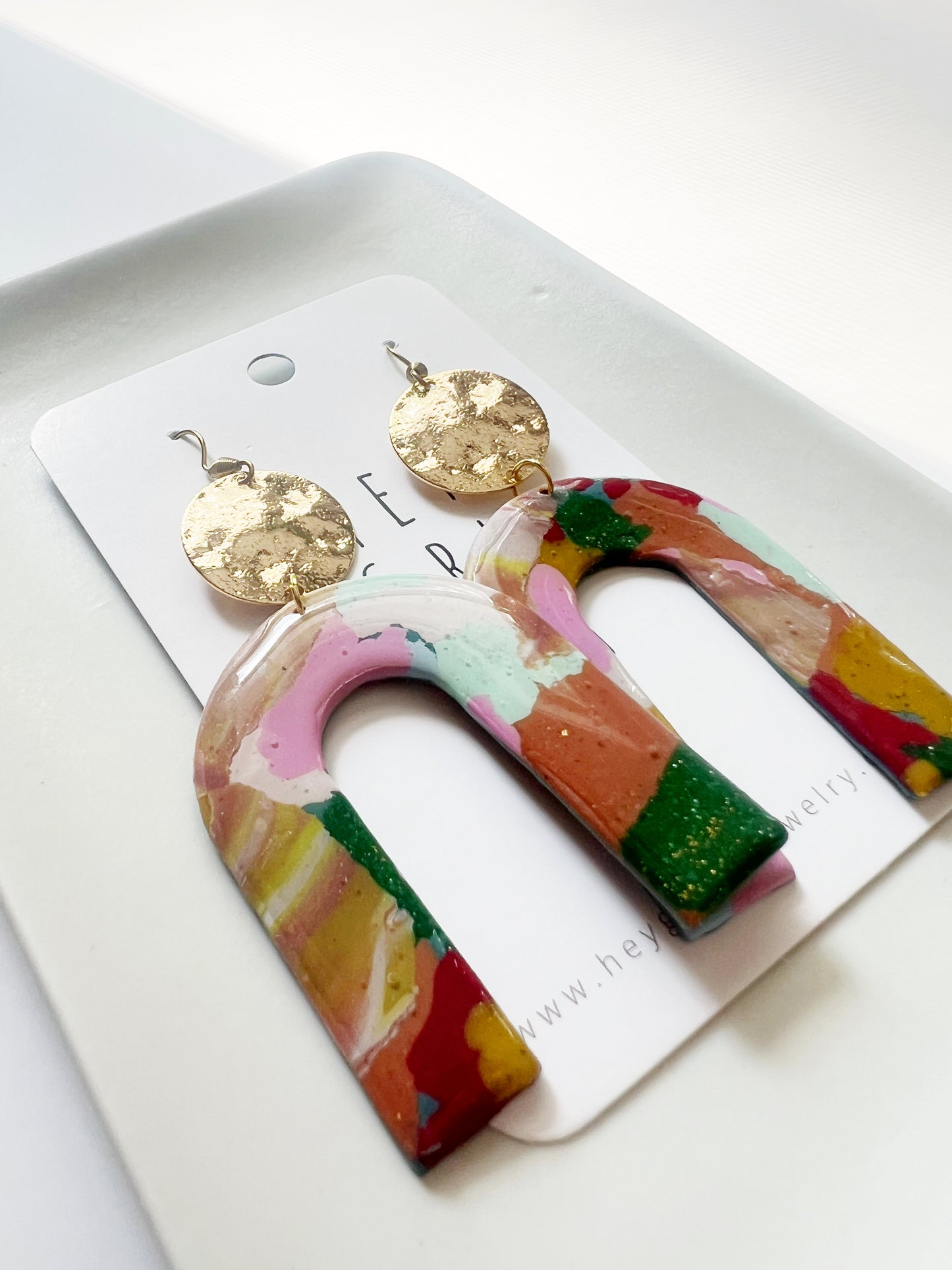 The Patchwork Martha Earrings