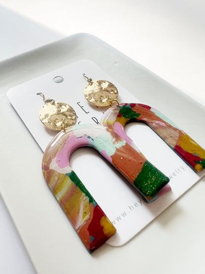 The Patchwork Martha Earrings