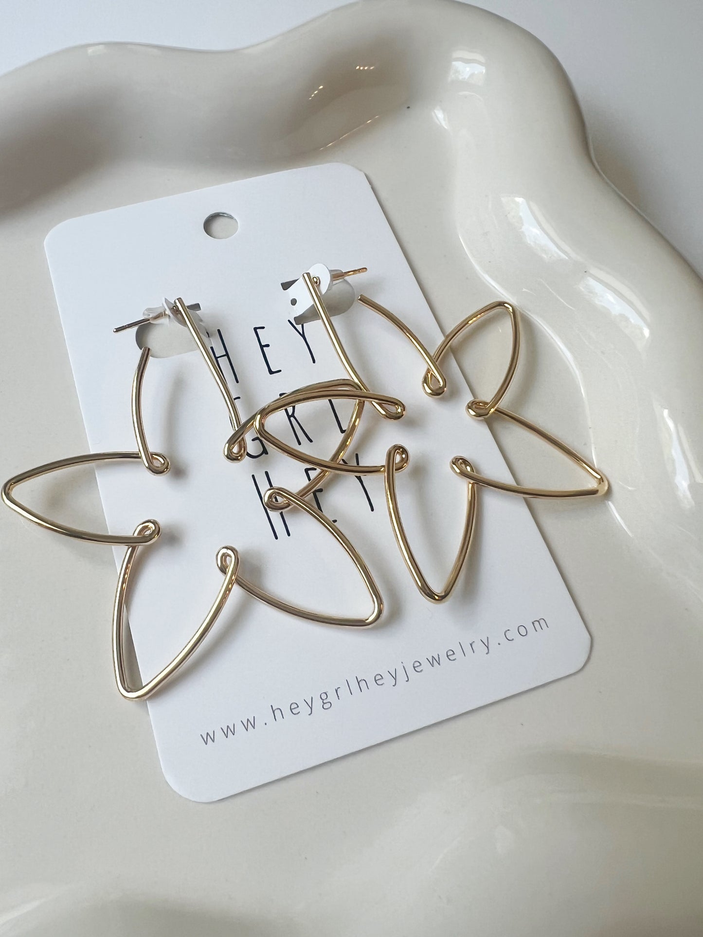 The Nigella Flower Earrings
