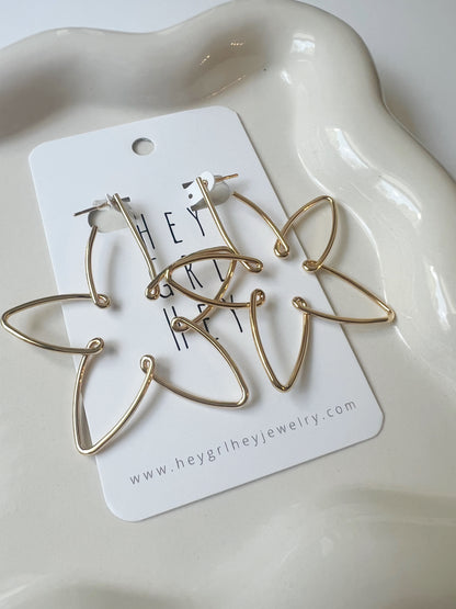 The Nigella Flower Earrings
