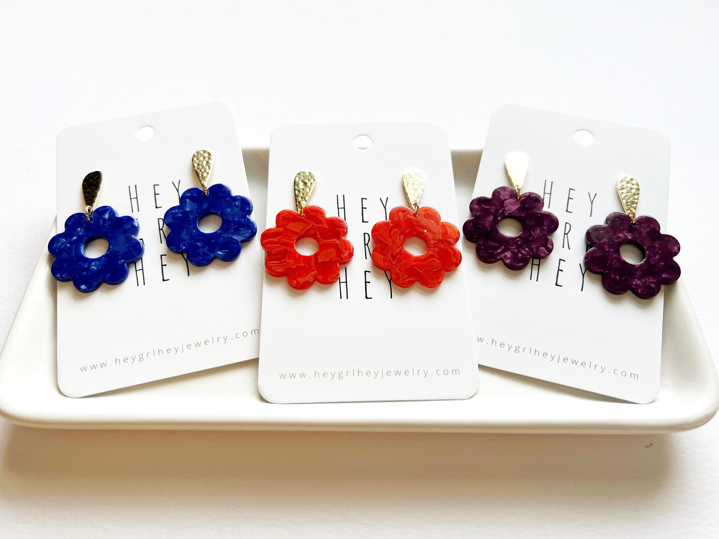 The Romy Flower Earrings