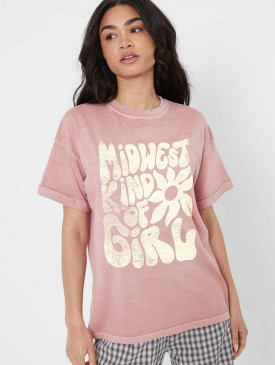 Midwest Kind of Girl Tee Shirt