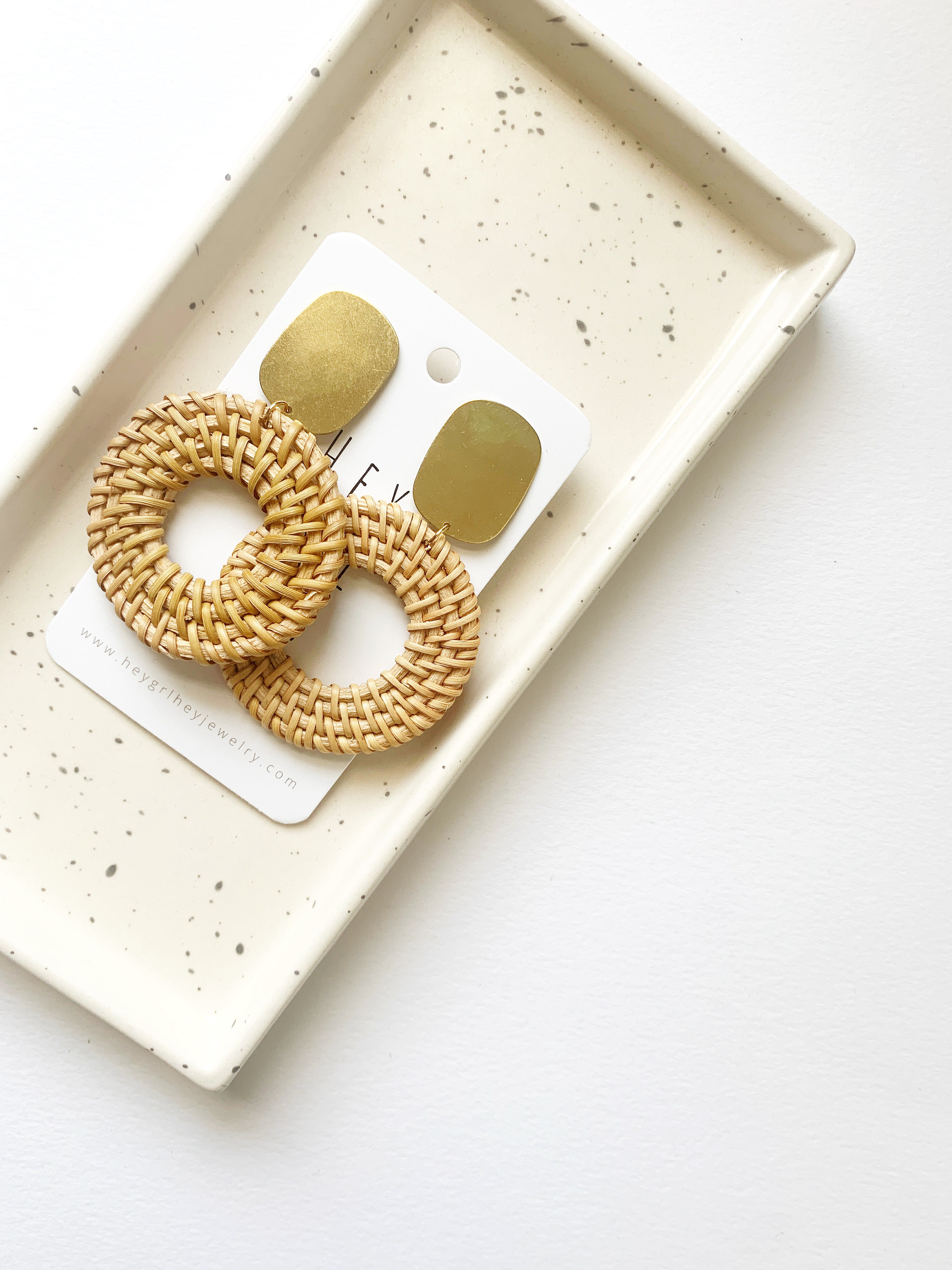 The Rattan Earrings