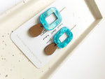 Load image into Gallery viewer, The Blue Gemina Earrings
