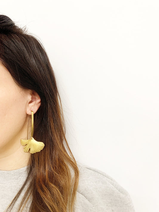 The Ginkgo Earring