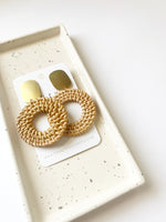 Load image into Gallery viewer, The Rattan Earrings
