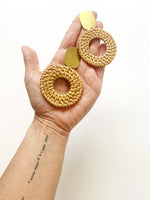 Load image into Gallery viewer, The Rattan Earrings
