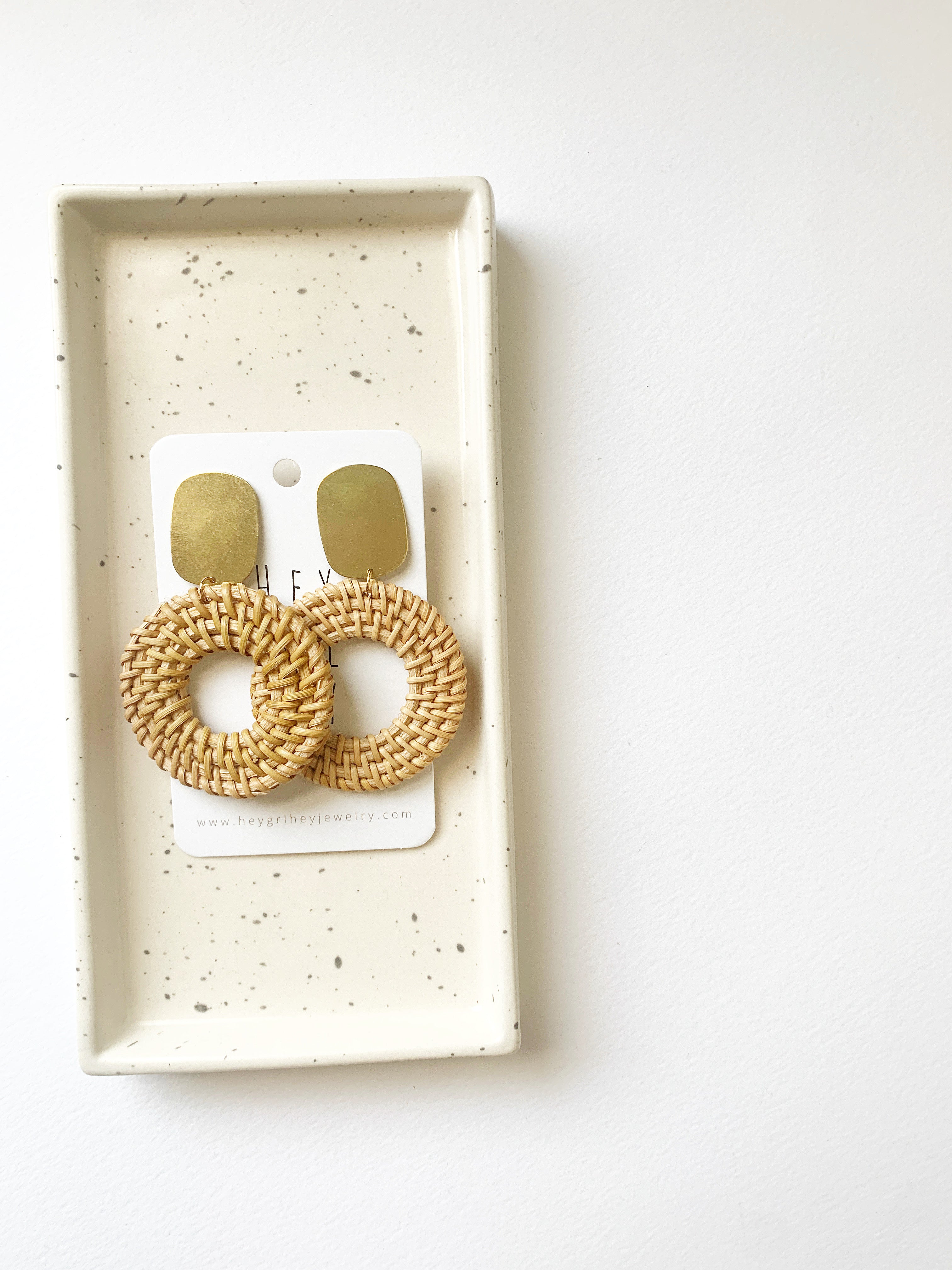 The Rattan Earrings